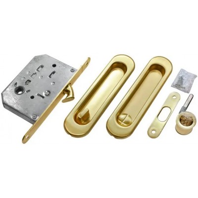 Комплект для раздвижных дверей MORELLI MHS150 WC SG Цвет - Матовое золото