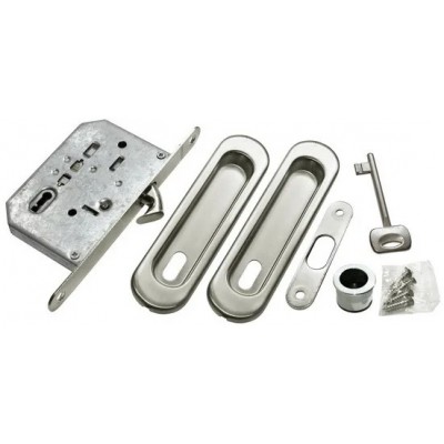Комплект для раздвижных дверей MORELLI MHS150 L SC Цвет - Матовый хром