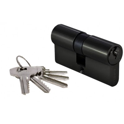 Ключевой цилиндр 60C BL (60мм), черный