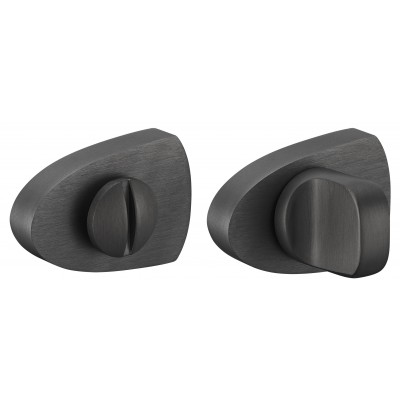 Дверные ручки Morelli Luxury LUX-WC-UN ANT Цвет - Антрацит