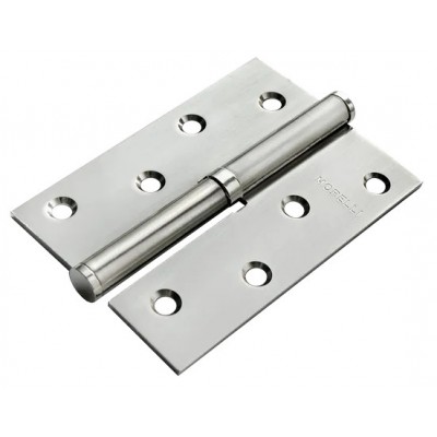 Петля MORELLI стальная разъёмная MSND 100X70X2.5 SC L Цвет - Матовый хром