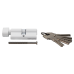 Ключевой цилиндр MORELLI с поворотной ручкой (60 мм) HS 60CK W Цвет - Белый