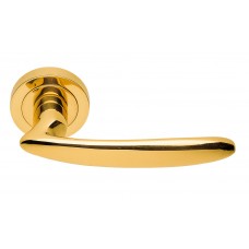 Дверные ручки Morelli Luxury "FLAMINGO" OTL Цвет - Золото