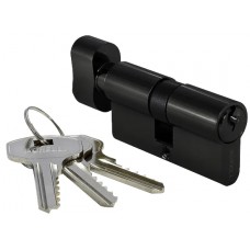 Ключевой цилиндр MORELLI с поворотной ручкой (60 мм) HS 60CK BL Цвет - Черный Ключевой цилиндр MORELLI с поворотной ручкой (60 мм) HS 60CK BL Цвет - Черный