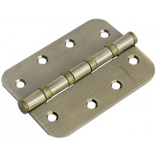 Петля MORELLI стальная универсальная скругленная MS-C 100X70X2.5-4BB AB Цвет - Античная бронза Петля MORELLI стальная универсальная скругленная MS-C 100X70X2.5-4BB AB Цвет - Античная бронза