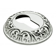 Накладки на ключевой цилиндр MORELLI MH-KH-CLP W/PC - Цвет - белый/хром