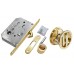 Комплект для раздвижных дверей Morelli MHS-1 WC SG Цвет - Матовое золото
