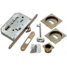 Комплект для раздвижных дверей MORELLI MHS-2 L AB Цвет - Античная бронза