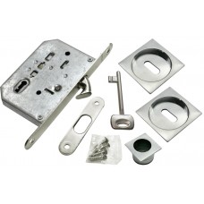 Комплект для раздвижных дверей MORELLI MHS-2 L SC Цвет - Матовый хром