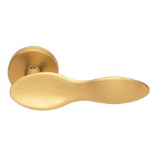 Дверные ручки Morelli Luxury "LUNCH" OSA Цвет - Матовое золото