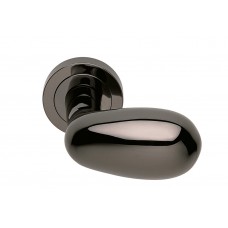 Дверные ручки Morelli Luxury "UOVO" NIN Цвет - Черный никель