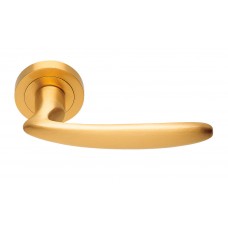 Дверные ручки Morelli Luxury "FLAMINGO" OSA Цвет - Матовое золото