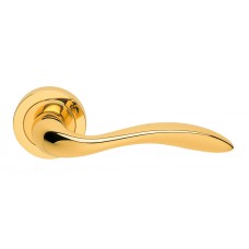 Дверные ручки Morelli Luxury "LEON" OTL Цвет - Золото