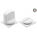 Завертка сантехническая Morelli Luxury LUX-WC-SM BIA Цвет - Белый Завертка сантехническая Morelli Luxury LUX-WC-SM BIA Цвет - Белый