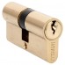 Ключевой цилиндр Morelli ключ/ключ (50 мм) 50C PG Цвет - Золото