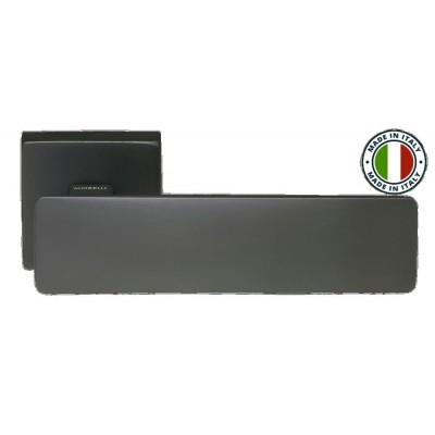 Дверные ручки Morelli Luxury SPAСE-SQ BLACK Цвет - Матовая черная бронза