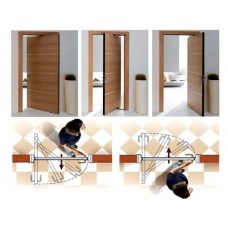 Комплект для двери ширина двери от 565 до 915 мм. высота двери - от 1700 до 2484 мм. Цвет фурнитуры - черный Комплект для двери ширина двери от 565 до 915 мм. высота двери - от 1700 до 2484 мм. Цвет фурнитуры - черный