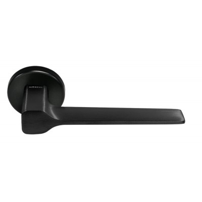 GRAND CARAT R5 NERO-ST, ручка дверная, цвет - черный "soft-touch"