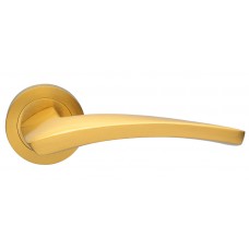 Дверные ручки Morelli Luxury "WIND" OSA Цвет - Матовое золото
