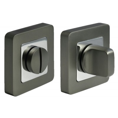 Завертка сантехническая MORELLI MH-WC-S55 GR/PC Цвет - графит/полированный хром