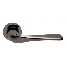 Дверные ручки Morelli Luxury "LEMANS" NIN Цвет - Черный никель