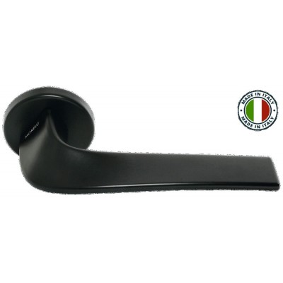 Дверные ручки Morelli Luxury COMETA R5 NERO Цвет - Черный