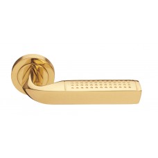 Дверные ручки Morelli Luxury "MATRIX" OTL Цвет - Золото