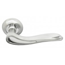 Дверные ручки Morelli "LONDON EYE" MH-26 SC/CP Цвет - Матовый хром/полированный хром Дверные ручки Morelli "LONDON EYE" MH-26 SC/CP Цвет - Матовый хром/полированный хром