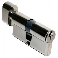 Ключевой цилиндр Morelli с поворотной ручкой (60 мм) 60CK BN Цвет - Черный никель