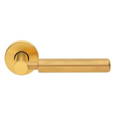 Дверные ручки Morelli Luxury "CLOUD" OSA/OTL Цвет - Матовое золото/золото
