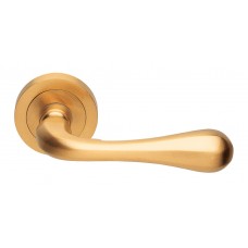 Дверные ручки Morelli Luxury "ASTRO" OSA Цвет - Матовое золото
