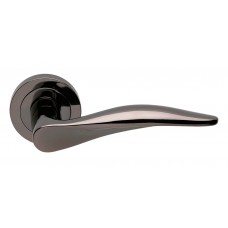 Дверные ручки Morelli Luxury "DALI" NIN Цвет - Черный никель
