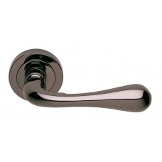 Дверные ручки Morelli Luxury "ASTRO" NIN Цвет - Черный никель