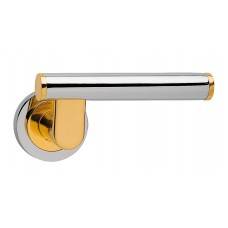 Дверные ручки Morelli Luxury "TELESCOPE" COT Цвет - Полированный хром/золото