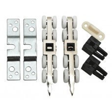 Раздвижная система R-SET 8. комплект 8-колесных роликов,  для двери весом до 60 кг. Раздвижная система R-SET 8. комплект 8-колесных роликов,  для двери весом до 60 кг.