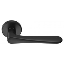Дверные ручки Morelli Luxury AULA R5 NERO Цвет - Черный