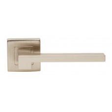 Дверные ручки Morelli Luxury "STONE" NIS Цвет - Матовый никель