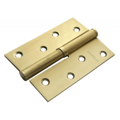 Петля MORELLI стальная разъёмная MSD 100X70X2.5 SG R Цвет - Матовое золото