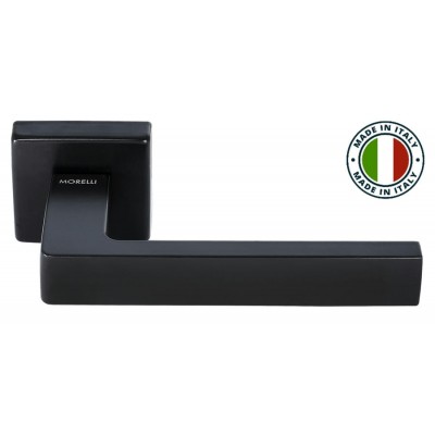 Дверные ручки Morelli Luxury HORIZONT S5 NERO Цвет - Чёрный