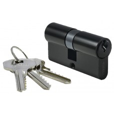 Ключевой цилиндр MORELLI ключ/ключ (70 мм) 70C BL Цвет - Черный