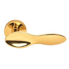 Дверные ручки Morelli Luxury "LUNCH" OTL Цвет - Золото