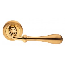 Дверные ручки Morelli Luxury "MARY" OSA/OTL Цвет - Матовое золото/золото