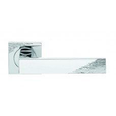 Дверные ручки Morelli Luxury "MIRROR HM" CRO/3 Цвет - Хром