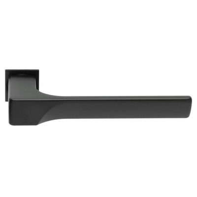 Дверные ручки Morelli Luxury FIORD-SM NERO Цвет - Черный