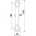 Ручка-скоба Morelli Luxury SAIL PH OSA/OTL Цвет - Матовое золото/золото Ручка-скоба Morelli Luxury SAIL PH OSA/OTL Цвет - Матовое золото/золото