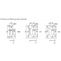 Защелка бесшумная сантехническая MORELLI Innovation IP WC PG Цвет - Золото