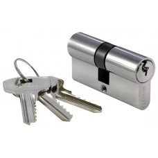 Ключевой цилиндр MORELLI ключ/ключ (60 мм) HS 60C PC Цвет - Хром Ключевой цилиндр MORELLI ключ/ключ (60 мм) HS 60C PC Цвет - Хром