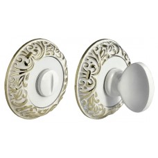 Завертка сантехническая MORELLI MH-WC-CLP W/PG Цвет - белый/золото Завертка сантехническая MORELLI MH-WC-CLP W/PG Цвет - белый/золото