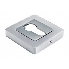 Накладки на ключевой цилиндр MORELLI MH-KH-S55 SC/CP Цвет - матовый хром/полированный хром Накладки на ключевой цилиндр MORELLI MH-KH-S55 SC/CP Цвет - матовый хром/полированный хром