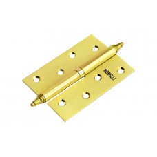 Петля MORELLI стальная разъемная с короной MS 100X70X2.5 L SG Цвет - Матовое золото